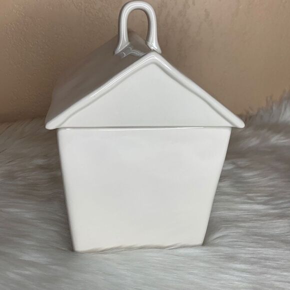 Rae Dunn BLESSED House Cookie Jar Canister - Picture 8 of 11